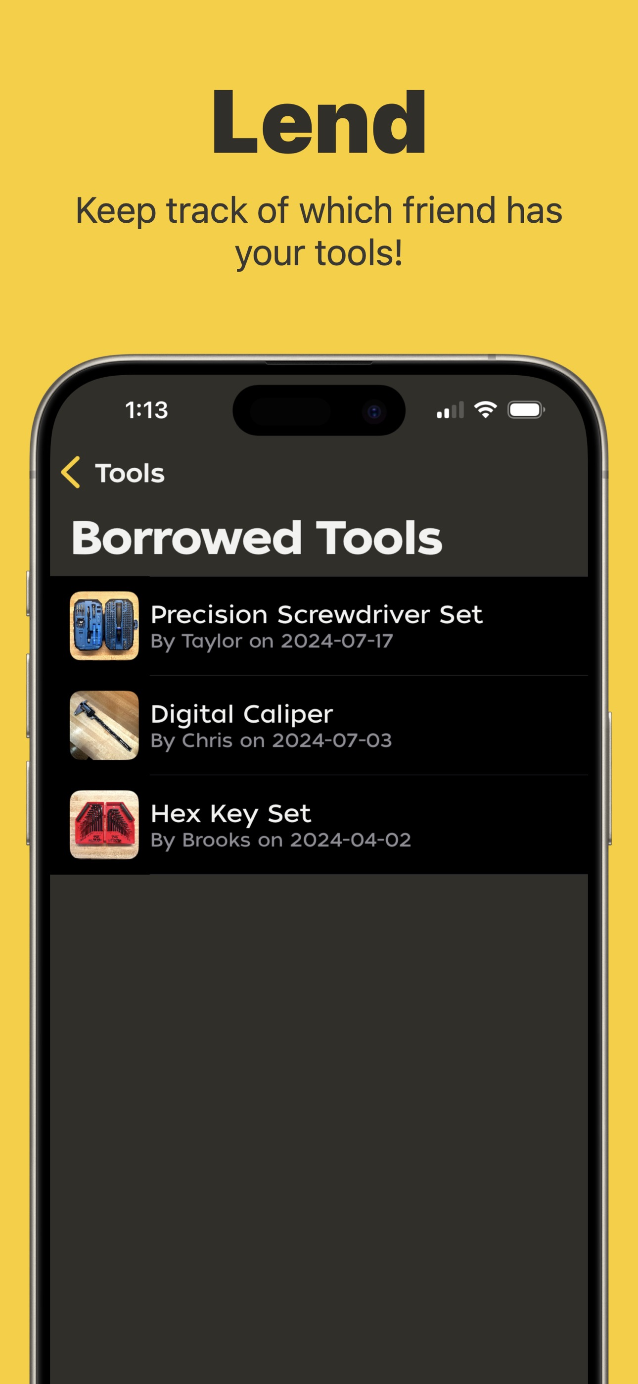 Toolstash App